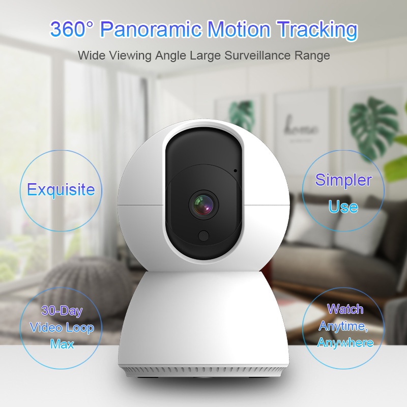 OmniView Pan-Tilt Security Camera