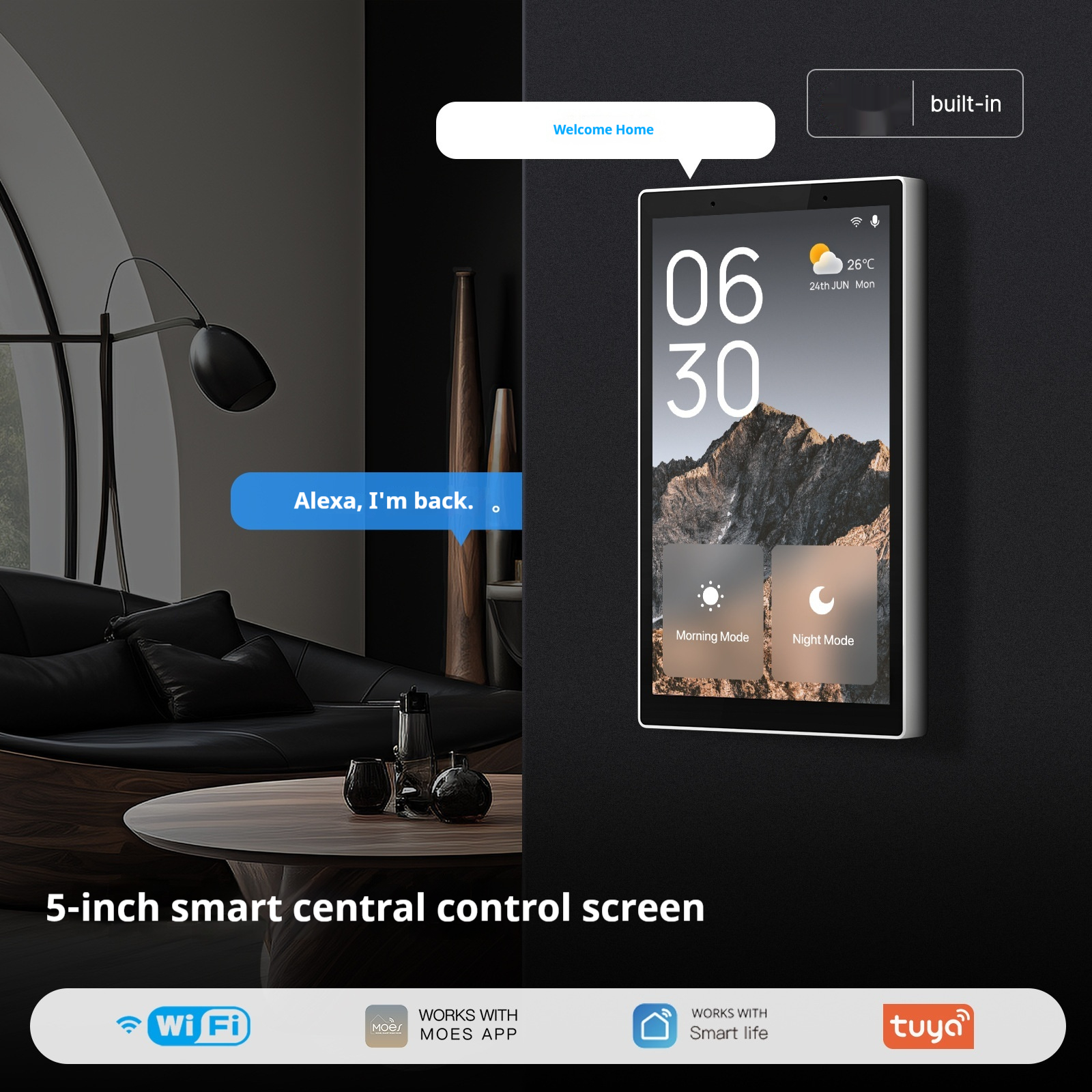 CommandCenter Smart Home Display